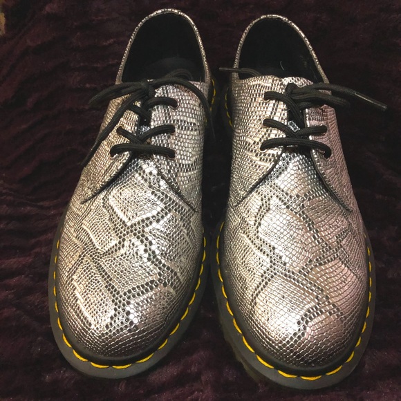 RARE Doc Martens Oxford, laced, shoe Snake/Python - Picture 7 of 7